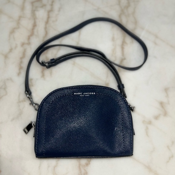 Marc Jacobs Dark Blue Crossbody Bag - Picture 4 of 9